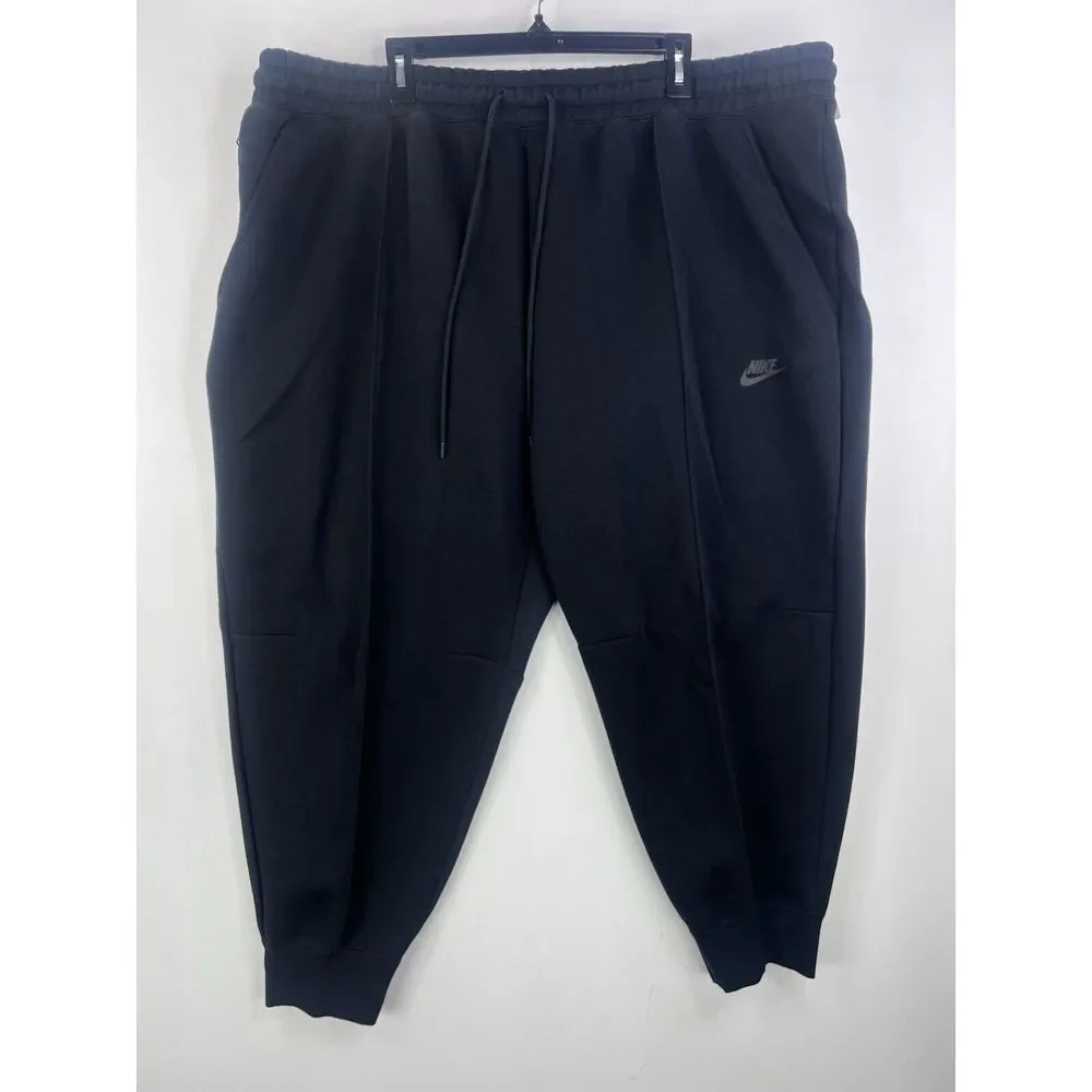 Nike Sportswear‎ Tech Fleece Womens 3X Black Joggers Sweatpants FB8332-010 NWT